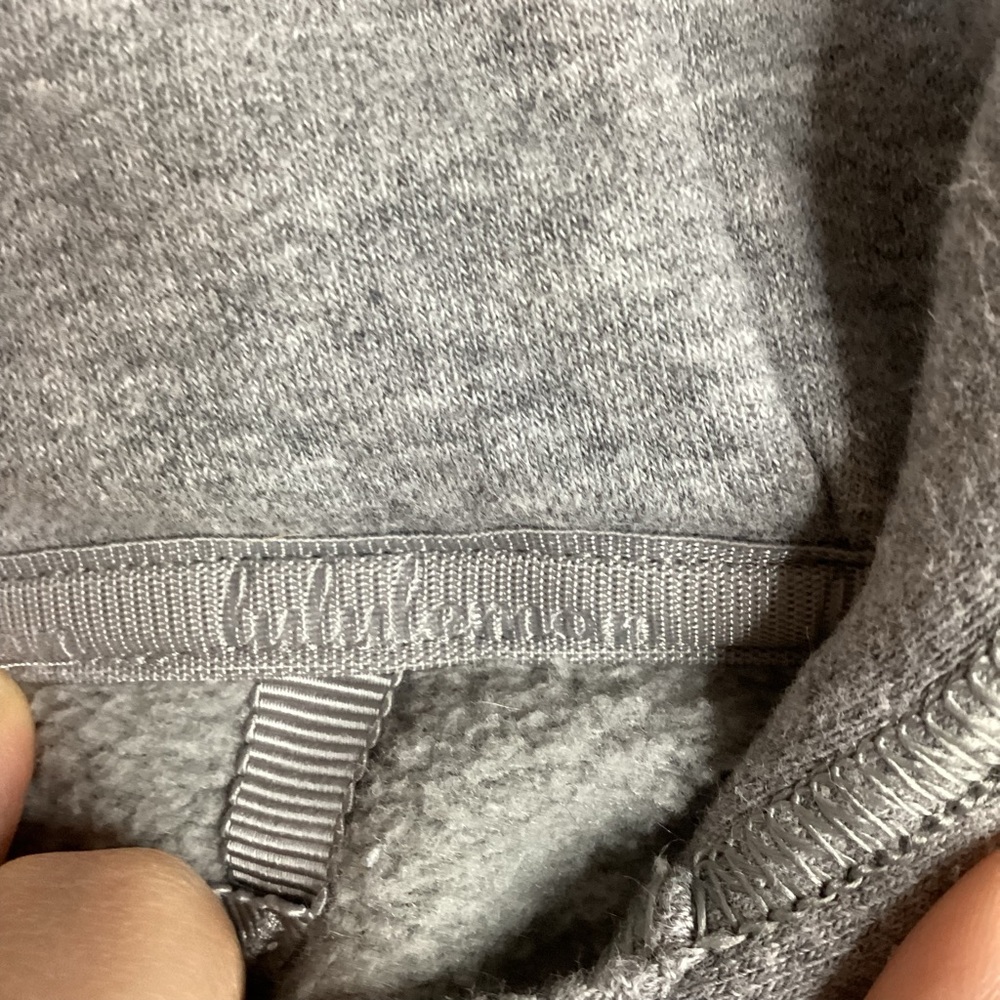 Lululemon Women’s Heather Gray Pullover Hoodie - Picture 3 of 7